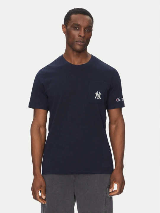 Zdjęcie produktu Champion T-Shirt 221038 Granatowy Regular Fit