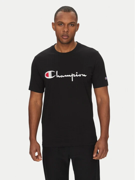 Zdjęcie produktu Champion T-Shirt 221621 Czarny Standard Fit
