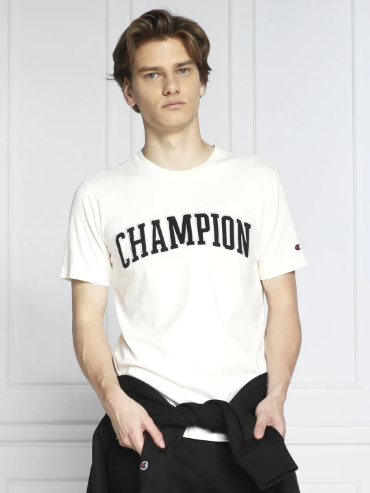 Zdjęcie produktu Champion T-shirt | Comfort fit kremowy