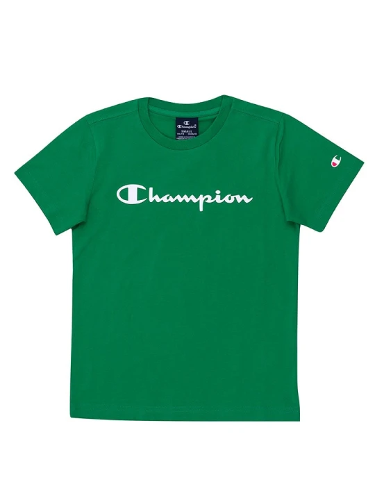 Zdjęcie produktu Champion T-shirt w kolorze zielonym rozmiar: 122/128