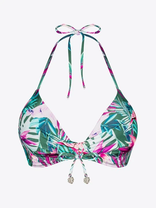 Zdjęcie produktu CHANGE Lingerie Coco Góra od bikini Push Up Z Wyjmowanymi Wkładkami Z Fiszbinami Zielony