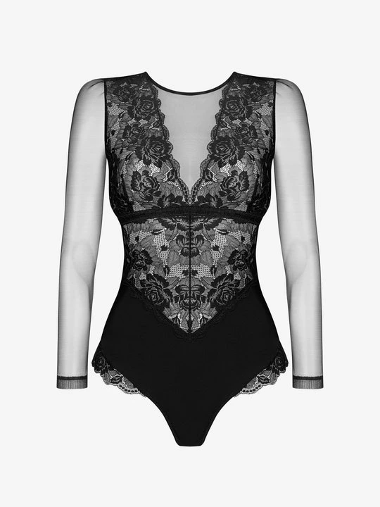 Zdjęcie produktu CHANGE Lingerie Lissi Odzież domowa Bodystocking Czarny