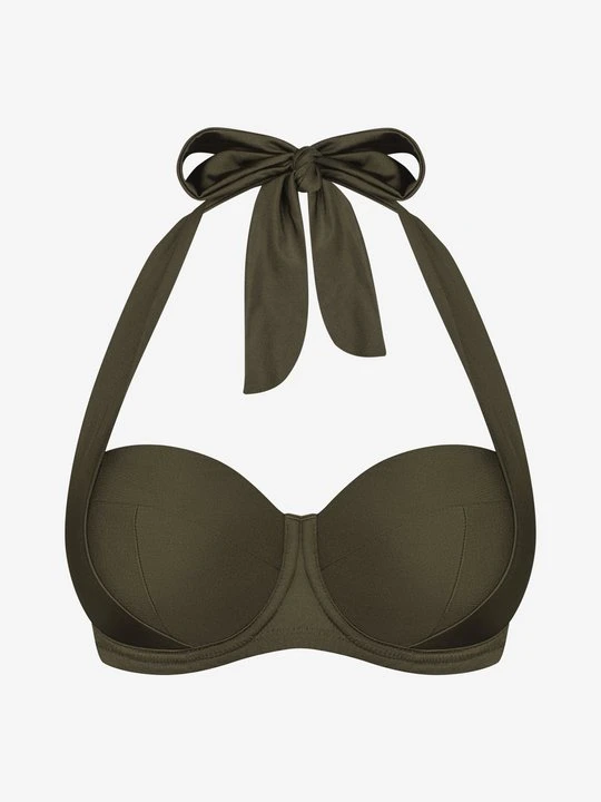 Zdjęcie produktu CHANGE Lingerie Marisol Luxe Góra od bikini Bez ramiączek Usztywniany Z Fiszbinami Zielony