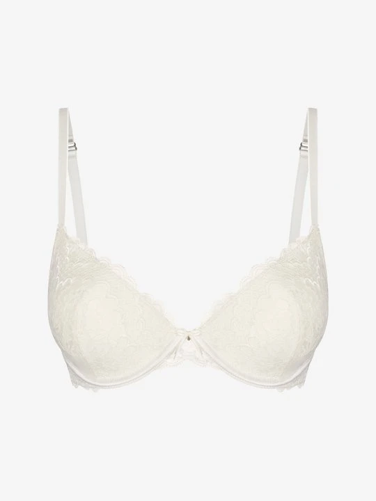Zdjęcie produktu CHANGE Lingerie Rose Biustonosz Push Up Usztywniany Z Fiszbinami Biały