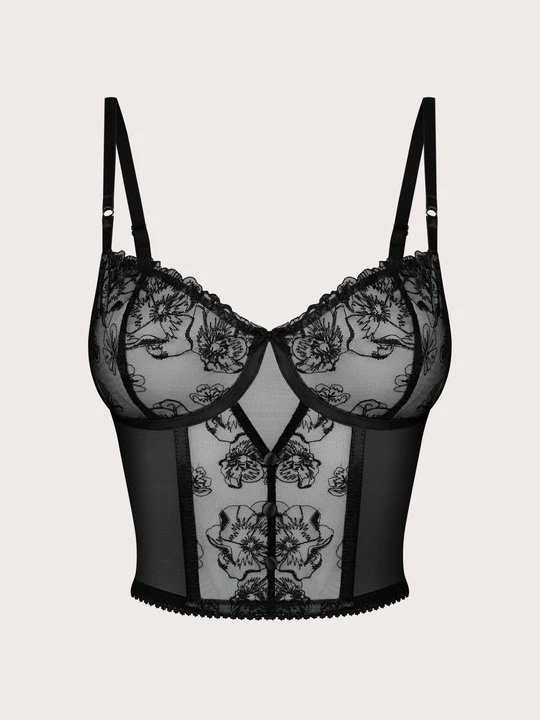 Zdjęcie produktu CHANGE Lingerie Tatiana Bielizna damska Biustonosz Intimate By Change Czarny