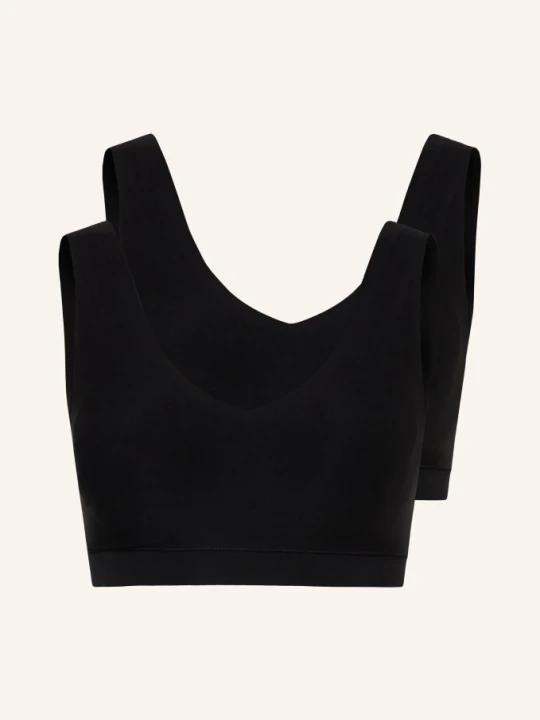 Zdjęcie produktu Chantelle 2 Sztuki Biustonoszy Softstretch schwarz CZARNY