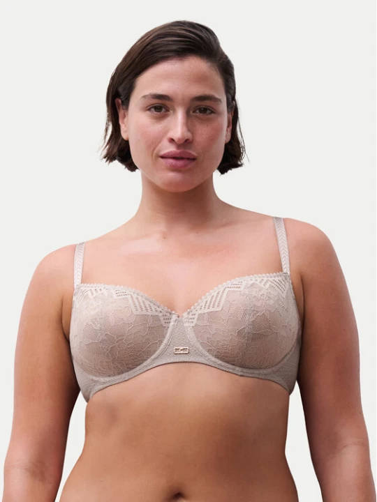 Zdjęcie produktu Chantelle Biustonosz balkonetka Origins C13XM5 Szary