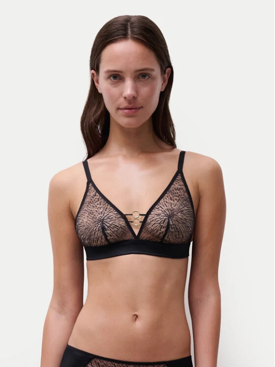 Zdjęcie produktu Chantelle Biustonosz braletka Pearl C01RPF Czarny