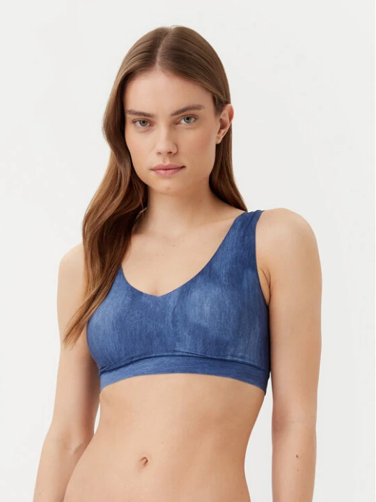 Zdjęcie produktu Chantelle Biustonosz top Soft Stretch C11D10 Niebieski