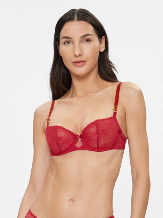 Zdjęcie produktu Chantelle Biustonosz z fiszbiną C21U50 Czerwony