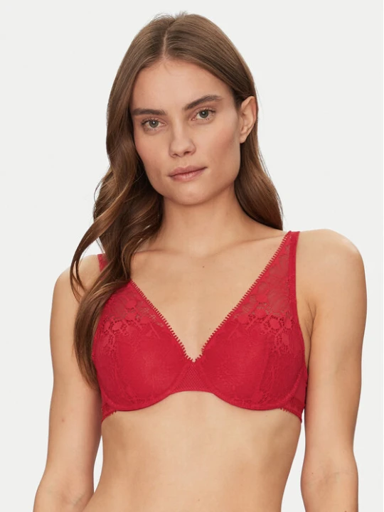 Zdjęcie produktu Chantelle Biustonosz z fiszbiną Day To Night C15F70 Czerwony