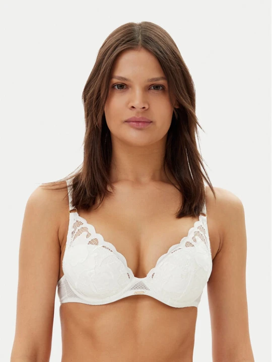 Zdjęcie produktu Chantelle Biustonosz z fiszbiną Fleurs Signature C12Q20 Biały