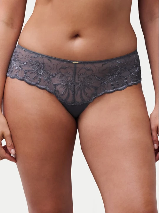 Zdjęcie produktu Chantelle Bokserki Fleurs C12MB0 Szary