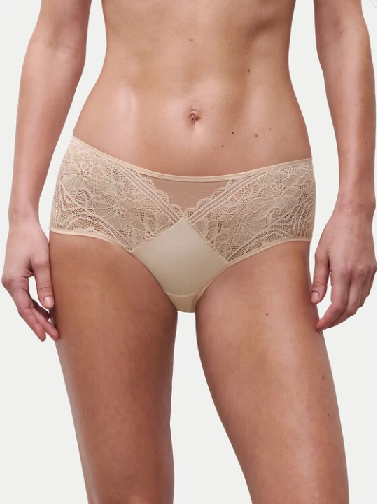 Zdjęcie produktu Chantelle Bokserki Floral Touch C94240 Beżowy