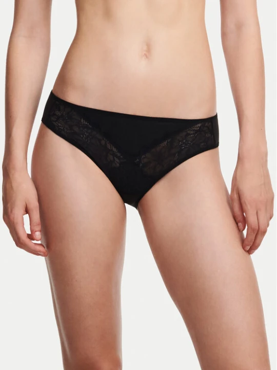 Zdjęcie produktu Chantelle Figi klasyczne Floral Touch C94230 Czarny