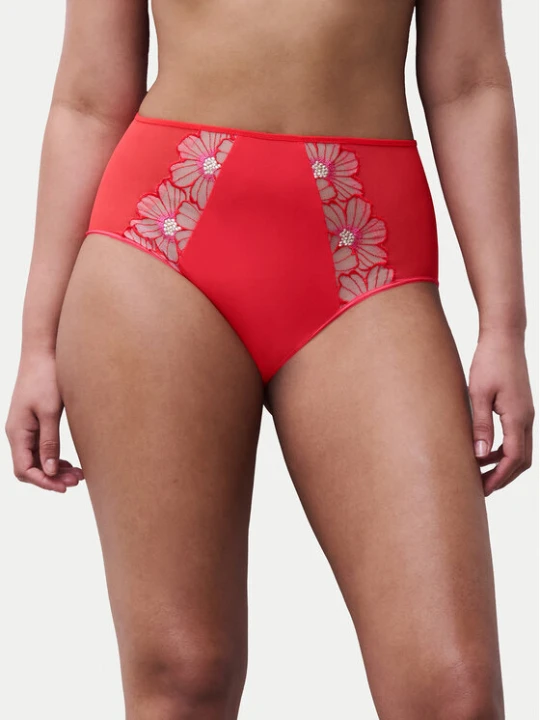 Zdjęcie produktu Chantelle Figi klasyczne z wysokim stanem Lush C22OC5 Koralowy