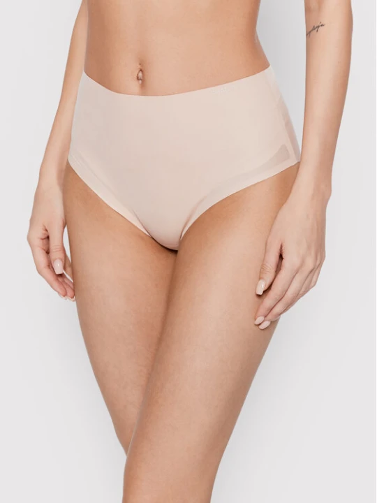 Zdjęcie produktu Chantelle Figi klasyczne z wysokim stanem Pure Light C10M80 Beżowy