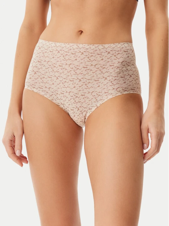 Zdjęcie produktu Chantelle Figi klasyczne z wysokim stanem Soft Stretch C11D70 Beżowy