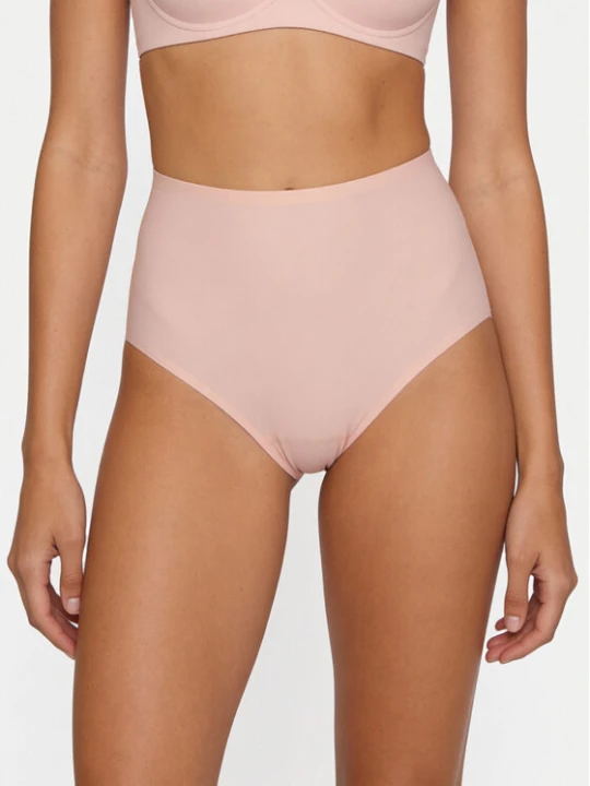 Zdjęcie produktu Chantelle Figi klasyczne z wysokim stanem Soft Stretch C26470 Różowy Koralowy