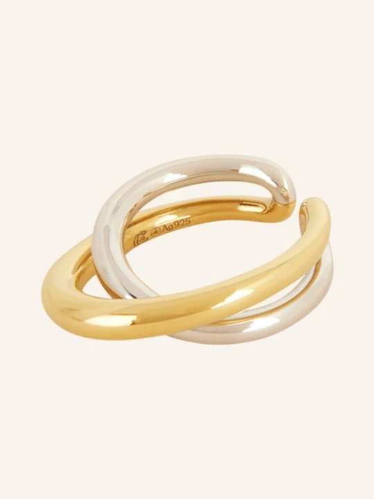 Zdjęcie produktu Charlotte Chesnais Pierścionek Bague Initial gold