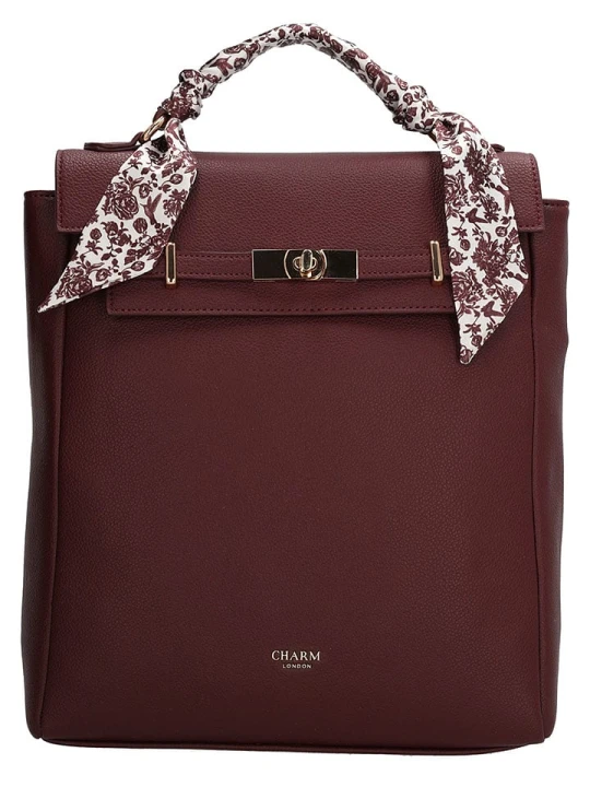 Zdjęcie produktu Charm Plecak w kolorze bordowym - 27 x 32 x 10 cm rozmiar: onesize