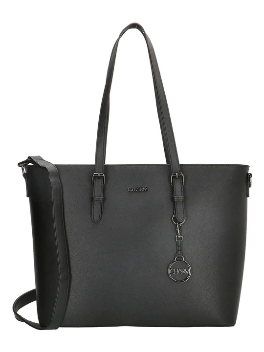 Zdjęcie produktu Charm Shopper bag "Birmingham" w kolorze czarnym - 47 x 32, 5 x 14, 5 cm rozmiar: onesize