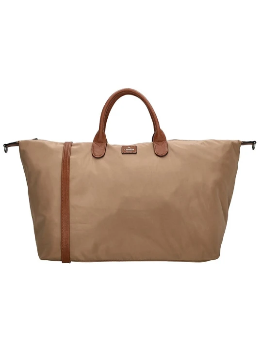 Zdjęcie produktu Charm Torba podróżna "Buckingham" w kolorze jasnobrązowym - 65 x 36 x 20 cm rozmiar: onesize