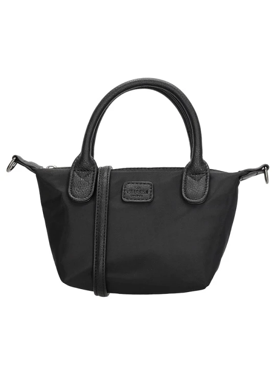 Zdjęcie produktu Charm Torebka "Buckingham Mono" w kolorze czarnym - 18 x 13 x 9 cm rozmiar: onesize