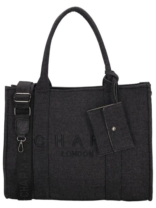 Zdjęcie produktu Charm Torebka w kolorze czarnym - 42 x 34 x 16 cm rozmiar: onesize
