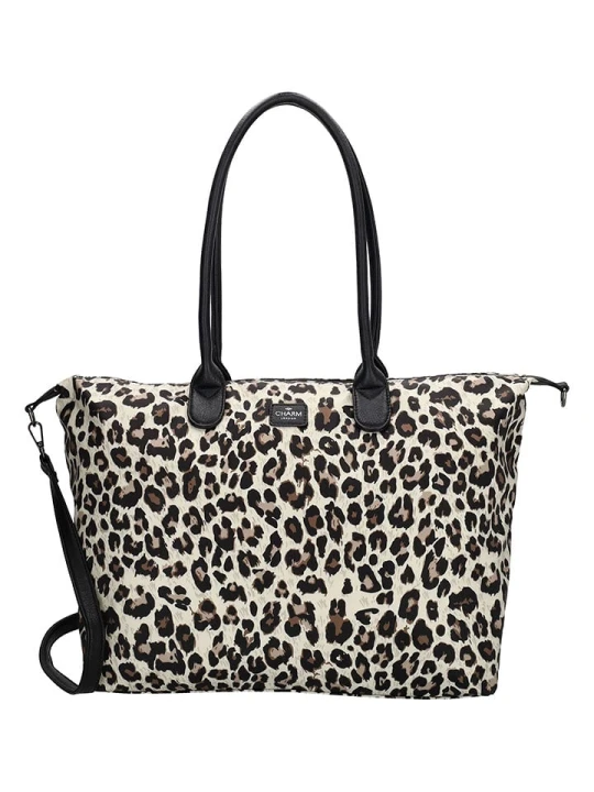 Zdjęcie produktu Charm Torebka w kolorze kremowo-czarnym - 30 x 20 x 11 cm rozmiar: onesize