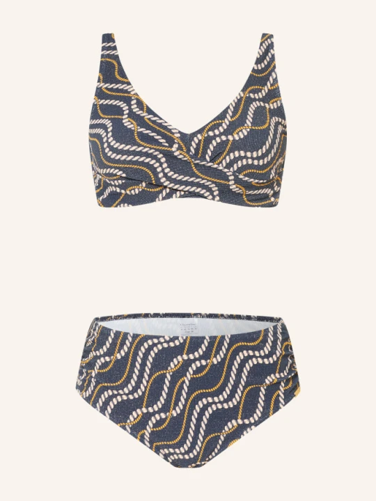 Zdjęcie produktu Charmline Bikini Bralette Interlace Chains Z Brokatową Przędzą blau
