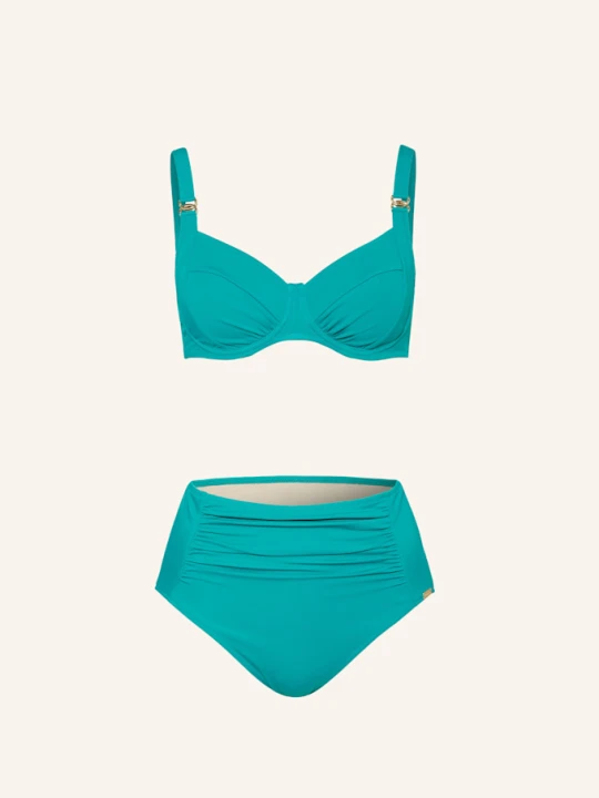 Zdjęcie produktu Charmline Bikini Z Fiszbinami Essential Classics blau TURKUSOWY