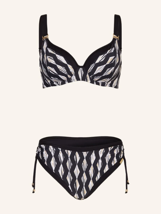 Zdjęcie produktu Charmline Bikini Z Fiszbinami Gilded Graphic schwarz czarny
