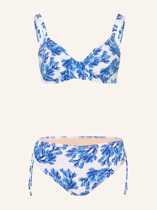 Zdjęcie produktu Charmline Bikini Z Fiszbinami Seaside Breeze W Stylu Kopertowym blau