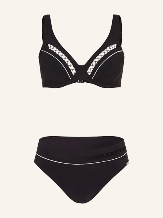 Zdjęcie produktu Charmline Bikini Z Fiszbinami Textured Dimension schwarz