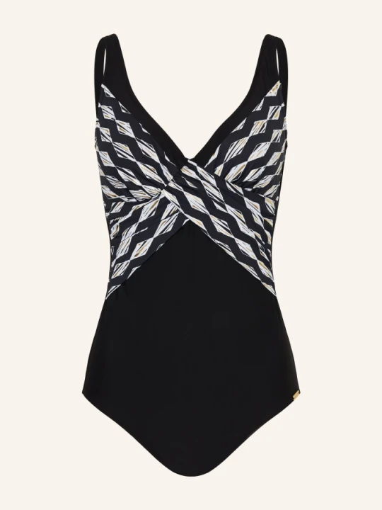 Zdjęcie produktu Charmline Kostium Kąpielowy Shape Gilded Graphic schwarz czarny