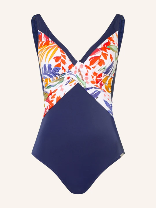 Zdjęcie produktu Charmline Strój Kąpielowy Painted Leaves blau beżowy