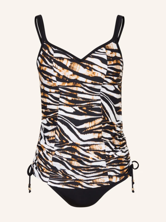 Zdjęcie produktu Charmline Tankini Z Fiszbinami Wild Contrast schwarz