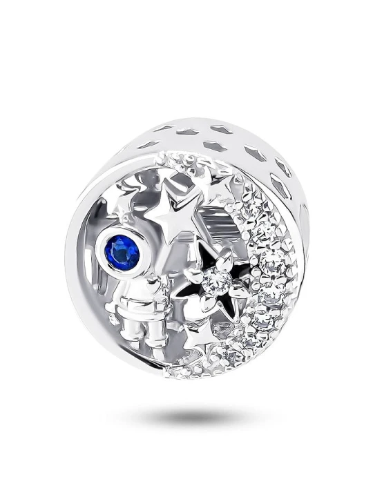 Zdjęcie produktu CHARM'S Srebrny charms z cyrkoniami rozmiar: onesize