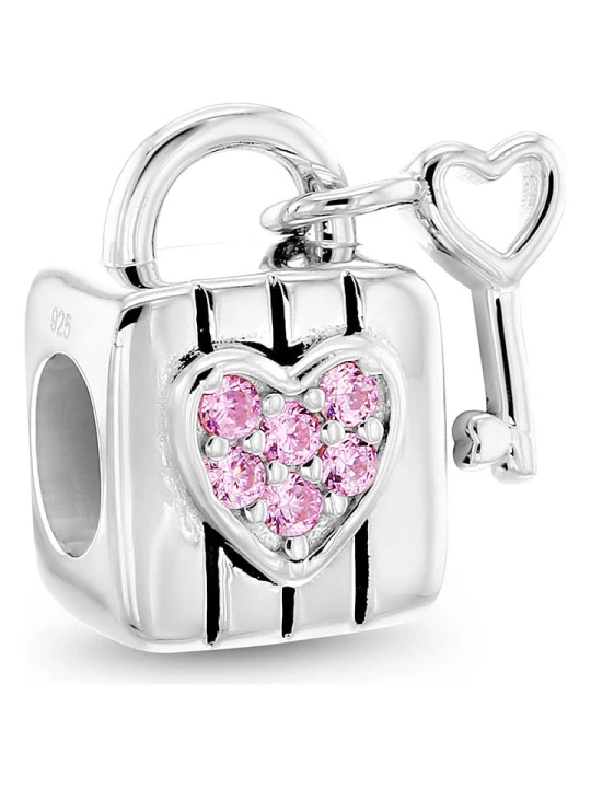 Zdjęcie produktu CHARM'S Srebrny charms z cyrkoniami rozmiar: onesize
