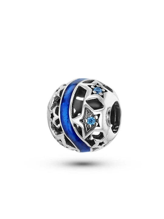 Zdjęcie produktu CHARM'S Srebrny charms z cyrkoniami rozmiar: onesize
