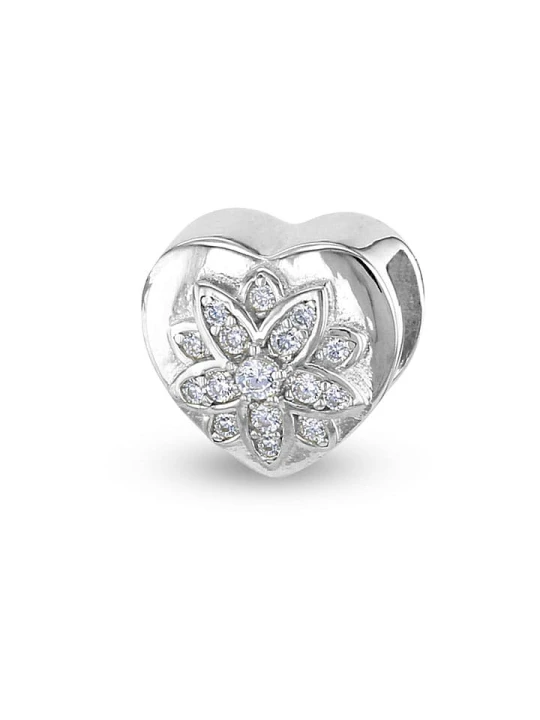 Zdjęcie produktu CHARM'S Srebrny charms z cyrkoniami rozmiar: onesize