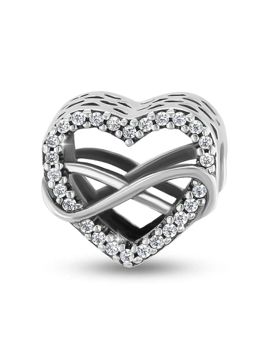 Zdjęcie produktu CHARM'S Srebrny charms z cyrkoniami rozmiar: onesize