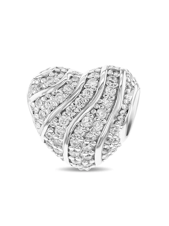Zdjęcie produktu CHARM'S Srebrny charms z cyrkoniami rozmiar: onesize