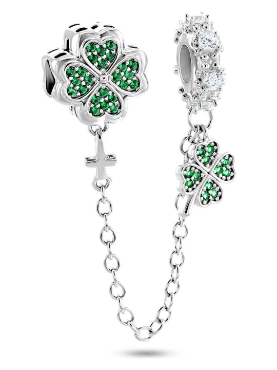Zdjęcie produktu CHARM'S Srebrny charms z cyrkoniami rozmiar: onesize
