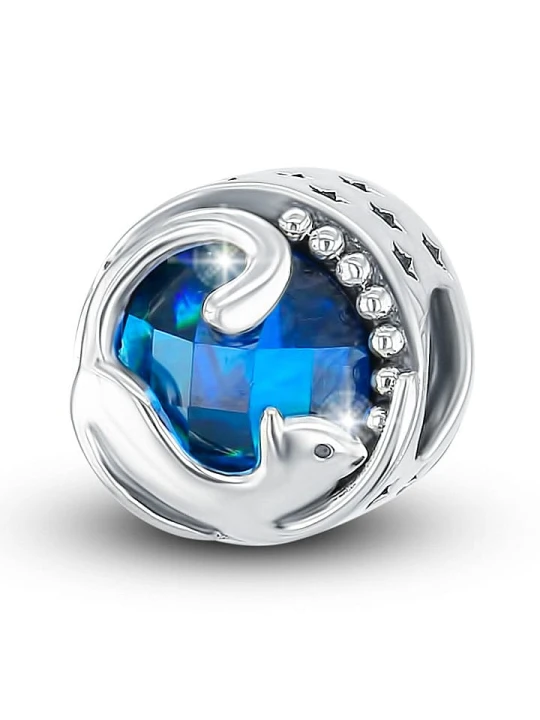 Zdjęcie produktu CHARM'S Srebrny charms z kryształem rozmiar: onesize