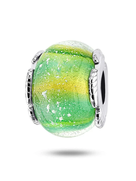 Zdjęcie produktu CHARM'S Srebrny charms ze szkłem Murano rozmiar: onesize
