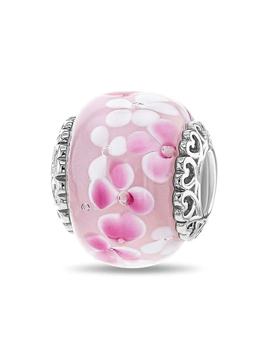 Zdjęcie produktu CHARM'S Srebrny charms ze szkłem Murano rozmiar: onesize