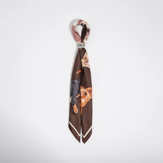 Zdjęcie produktu Charms torebka chusta Chihuahua brązowy BIMBA Y LOLA