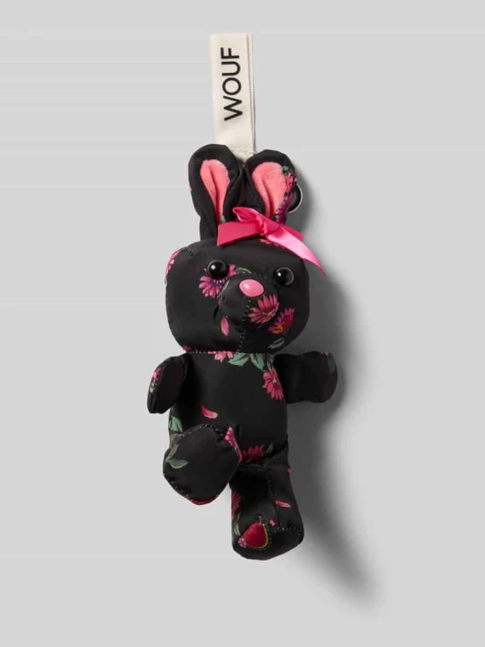 Zdjęcie produktu Charms z naszywką z logo model ‘Bloom’ WOUF Czarny